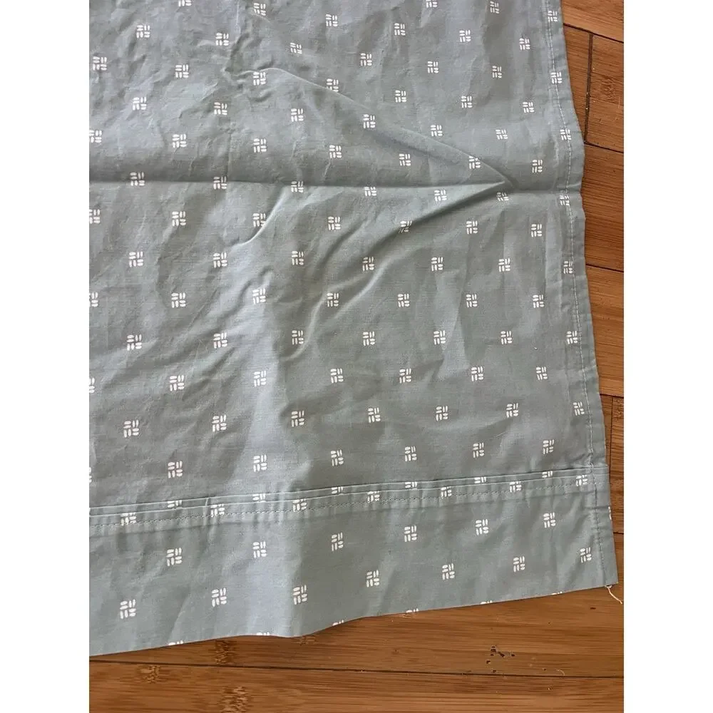 FULL SIZE Flat Sheet Performance 100% Organic Cotton Threshold Sage Green